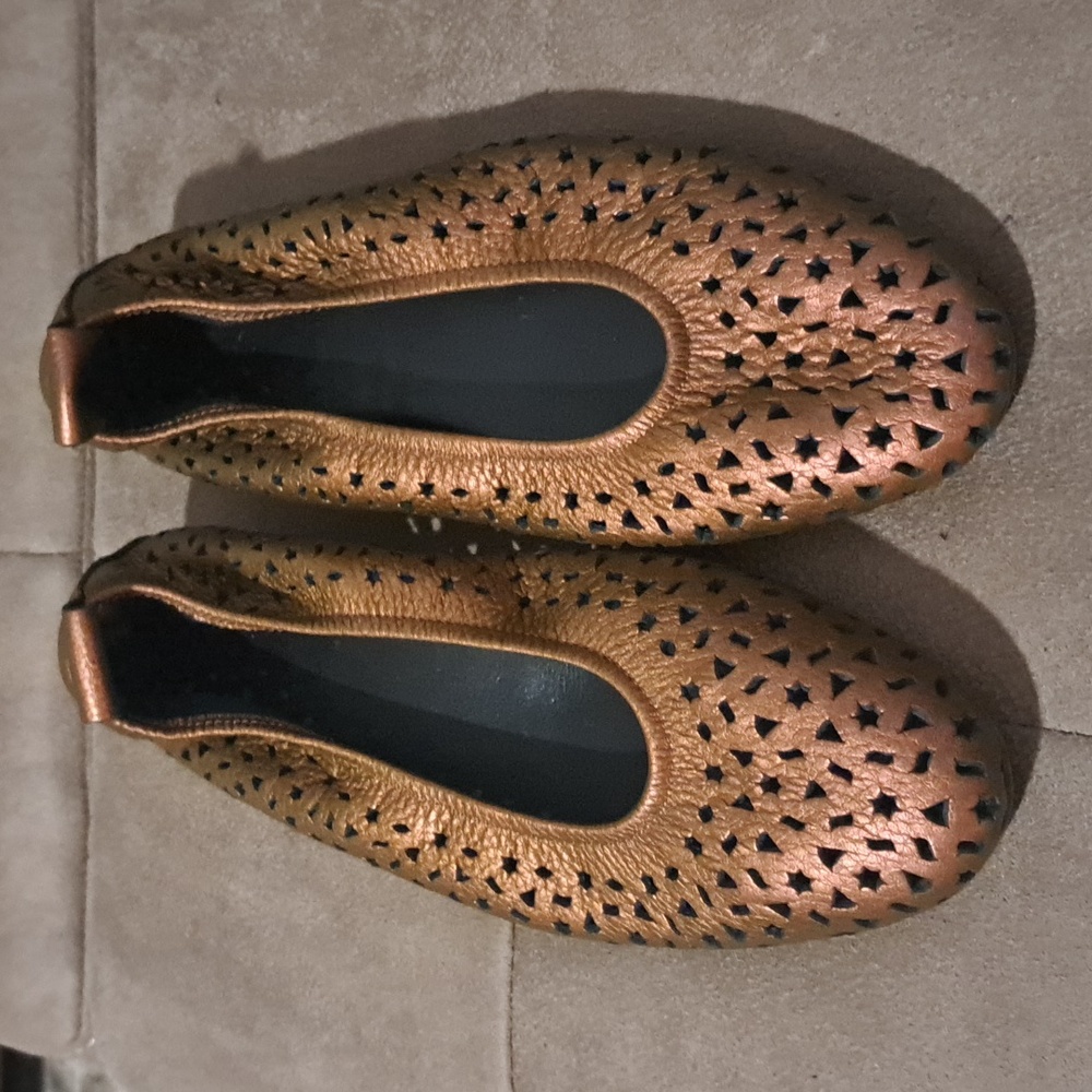 Arche Moon Bronze Lilly Shoes Sz 39